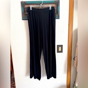 Lane Bryant Black Wide Leg Pants
